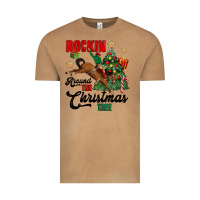 Rockin Around The Christmas Tree Vintage Tee | Teevron