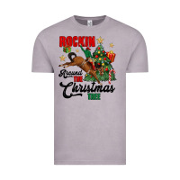 Vintage Zinc rockin around the christmas tree Vintage Tee - MaliasSmallBusiness