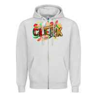 Dove Grey cinco de mayo clerk Zipper Hoodie - CowGirlArtShop