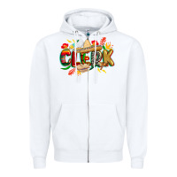 White cinco de mayo clerk Zipper Hoodie - CowGirlArtShop