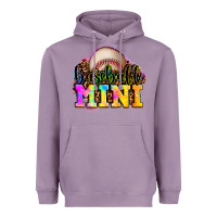 Lavender baseball mini Heavyweight Hoodie - OliviaCreatesArt
