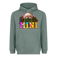 Sage baseball mini Heavyweight Hoodie - OliviaCreatesArt