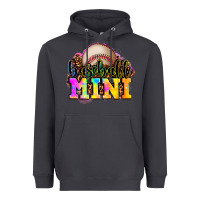 Smoke baseball mini Heavyweight Hoodie - OliviaCreatesArt