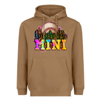 Toasted Coconut baseball mini Heavyweight Hoodie - OliviaCreatesArt