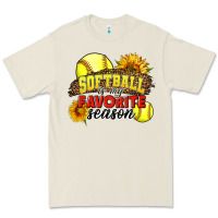 Bone Softball Is My Favorite Season Premium Tee - LillyAllenDesigns