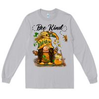 Moon Dust bee kind gnome Long Sleeve Tee - BarkalooDesign