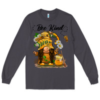 Smoke bee kind gnome Long Sleeve Tee - BarkalooDesign