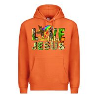 Carrot Love like Jesus Premium Hoodie - CowGirlArtShop