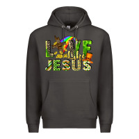 Smoke Love like Jesus Premium Hoodie - CowGirlArtShop