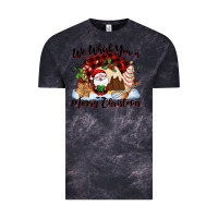 Cloud Black We whisk you a Merry Christmas Vintage Tee - NancyCooperArtShop