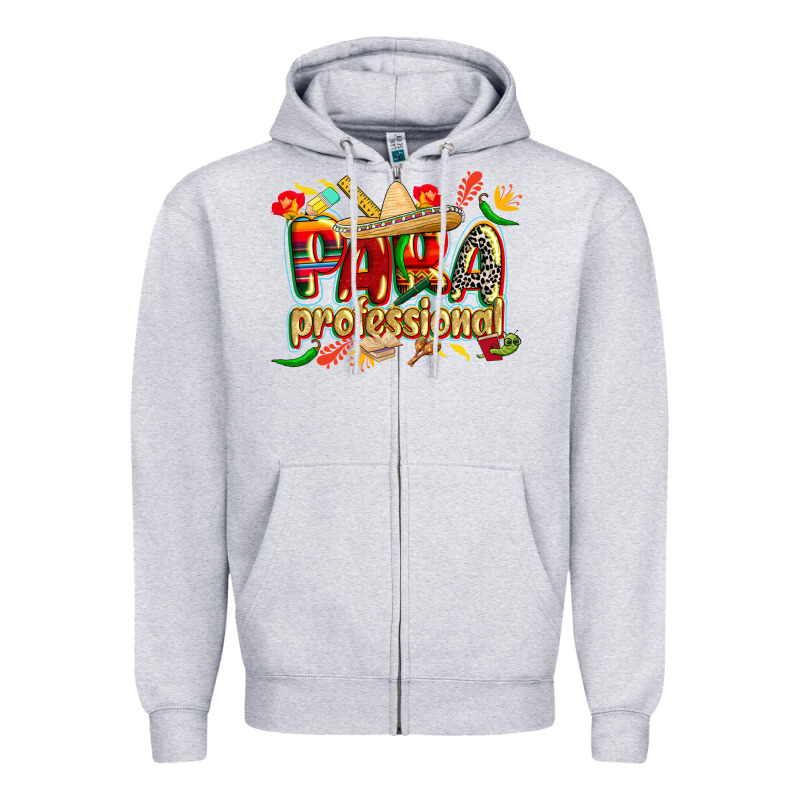 Cinco De Mayo Para Professional Zipper Hoodie by CowGirlArtShop | Teevron