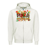 Oatmeal Heather cinco de mayo para professional Zipper Hoodie - CowGirlArtShop