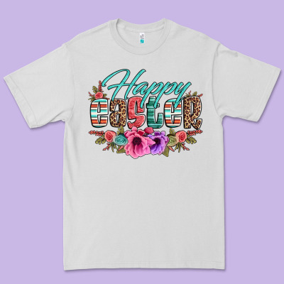 Happy Easter Western Floral Serape Leopard Premium Tee Designed By Jasminsmagicworld