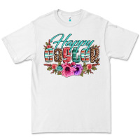 White happy easter western floral serape leopard Premium Tee - Jasminsmagicworld