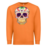 Carrot Cinco de mayo skull Premium Sweatshirt - FaDigitalArtStudio