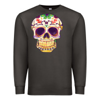 Smoke Cinco de mayo skull Premium Sweatshirt - FaDigitalArtStudio