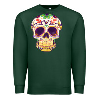 Cinco De Mayo Skull Premium Sweatshirt | Teevron