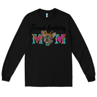 Black french bulldog mom Long Sleeve Tee - RanaPortraitStore