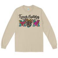 Mushroom french bulldog mom Long Sleeve Tee - RanaPortraitStore