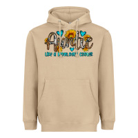 Mushroom auntie like a mom only cooler Heavyweight Hoodie - OliviaCreatesArt