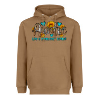 Toasted Coconut auntie like a mom only cooler Heavyweight Hoodie - OliviaCreatesArt