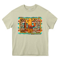 Mossy cactus western leopard Heavy Core Tee - AdoDesignShop