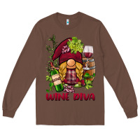 Chestnut vine diva  gnome Long Sleeve Tee - BarkalooDesign