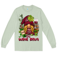 Matcha vine diva  gnome Long Sleeve Tee - BarkalooDesign
