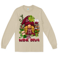 Mushroom vine diva  gnome Long Sleeve Tee - BarkalooDesign