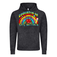 Vintage Black educator of tiny humans Vintage Hoodie - NancyCooperArtShop