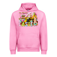 Fuchsia Pink Im Digging Easter Urban Hoodie - CowhideDigitalArt