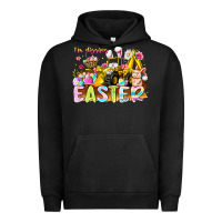 Pigment Black Im Digging Easter Urban Hoodie - CowhideDigitalArt