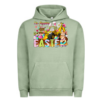 Pigment Oil Green Im Digging Easter Urban Hoodie - CowhideDigitalArt