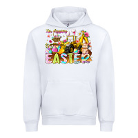White Im Digging Easter Urban Hoodie - CowhideDigitalArt