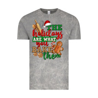 Cloud Rock The holidays are what you bake them Vintage Tee - NancyCooperArtShop