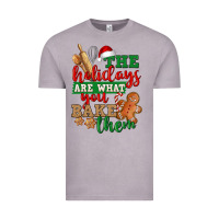 Vintage Zinc The holidays are what you bake them Vintage Tee - NancyCooperArtShop