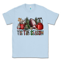 Dusty Blue tis the season Classic Tee - SublimationCraftShop