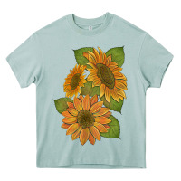 Arona sunflowers b Heavy Core Tee - Artiststas