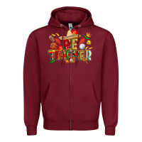 Burgundy cinco de mayo pe teacher Zipper Hoodie - CowGirlArtShop