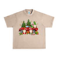 French Oak christmas gnomes truck Urban Heavy Tee - MaliasSmallBusiness