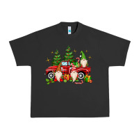 Pigment Black christmas gnomes truck Urban Heavy Tee - MaliasSmallBusiness