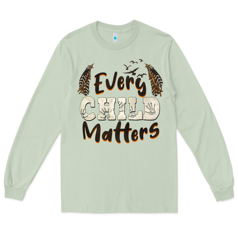 Every Child Matters Long Sleeve Tee by BarkalooDesign | Teevron