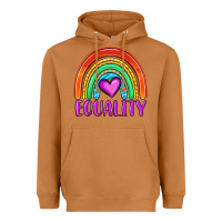 Meerkat equality rainbow Heavyweight Hoodie - OliviaCreatesArt