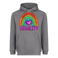 Storm equality rainbow Heavyweight Hoodie - OliviaCreatesArt