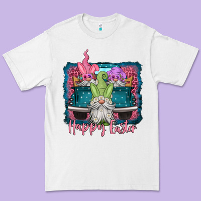 Happy Easter Gnomes Farm Truck Premium Tee Designed By Jasminsmagicworld