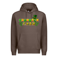 Coffee St. Patrick's Shamrock farm Premium Hoodie - CowGirlArtShop