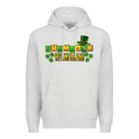 Dove Grey St. Patrick's Shamrock farm Premium Hoodie - CowGirlArtShop
