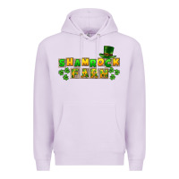 Lilac St. Patrick's Shamrock farm Premium Hoodie - CowGirlArtShop