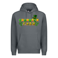 Rock St. Patrick's Shamrock farm Premium Hoodie - CowGirlArtShop
