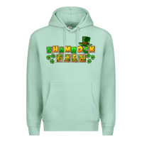 Seafoam St. Patrick's Shamrock farm Premium Hoodie - CowGirlArtShop